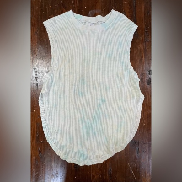 BDG Blue Marni Muscle Tank Top Urban Outfitters Sleeveless Light Blue Medium M - Picture 4 of 11